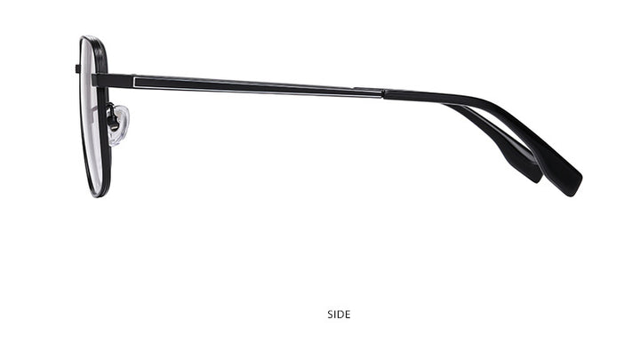 Hotony Women's Full Rim Square Titanium Frame Eyeglasses Yj2029 Full Rim Hotony