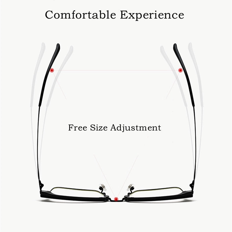 Yimaruili Men's Full Rim Square Acetate Titanium Eyeglasses 2310yj Full Rim Yimaruili Eyeglasses