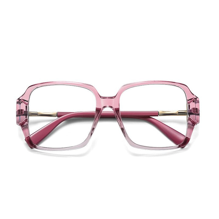 Hotony Women's Full Rim Square Acetate Eyeglasses 2099 Full Rim Hotony C5