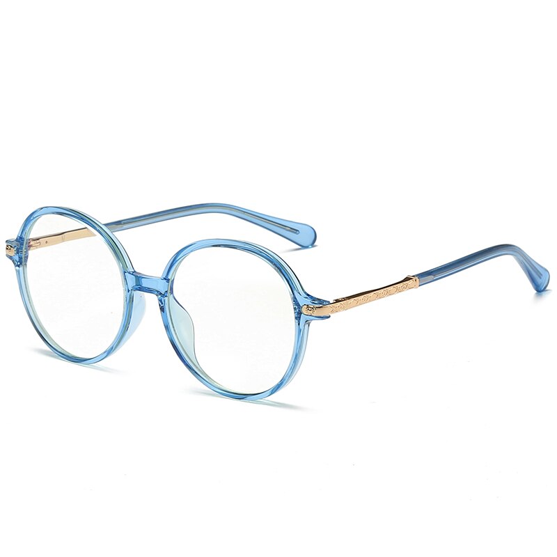 Zirosat Children's Unisex Full Rim Round Tr 90 Alloy Eyeglasses 20201 Full Rim Zirosat C5