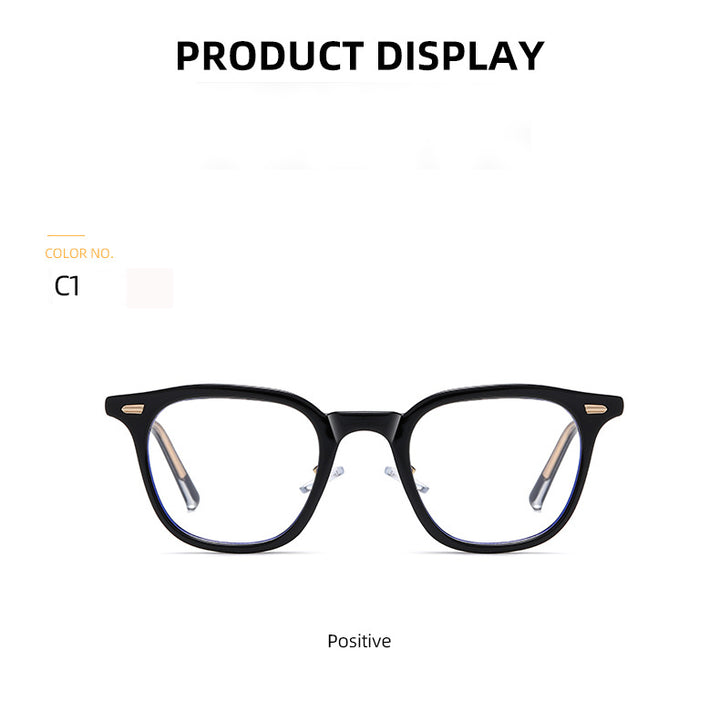 Zirosat Women's Full Rim Tr 90 Square Frame Eyeglasses B1811 Full Rim Zirosat