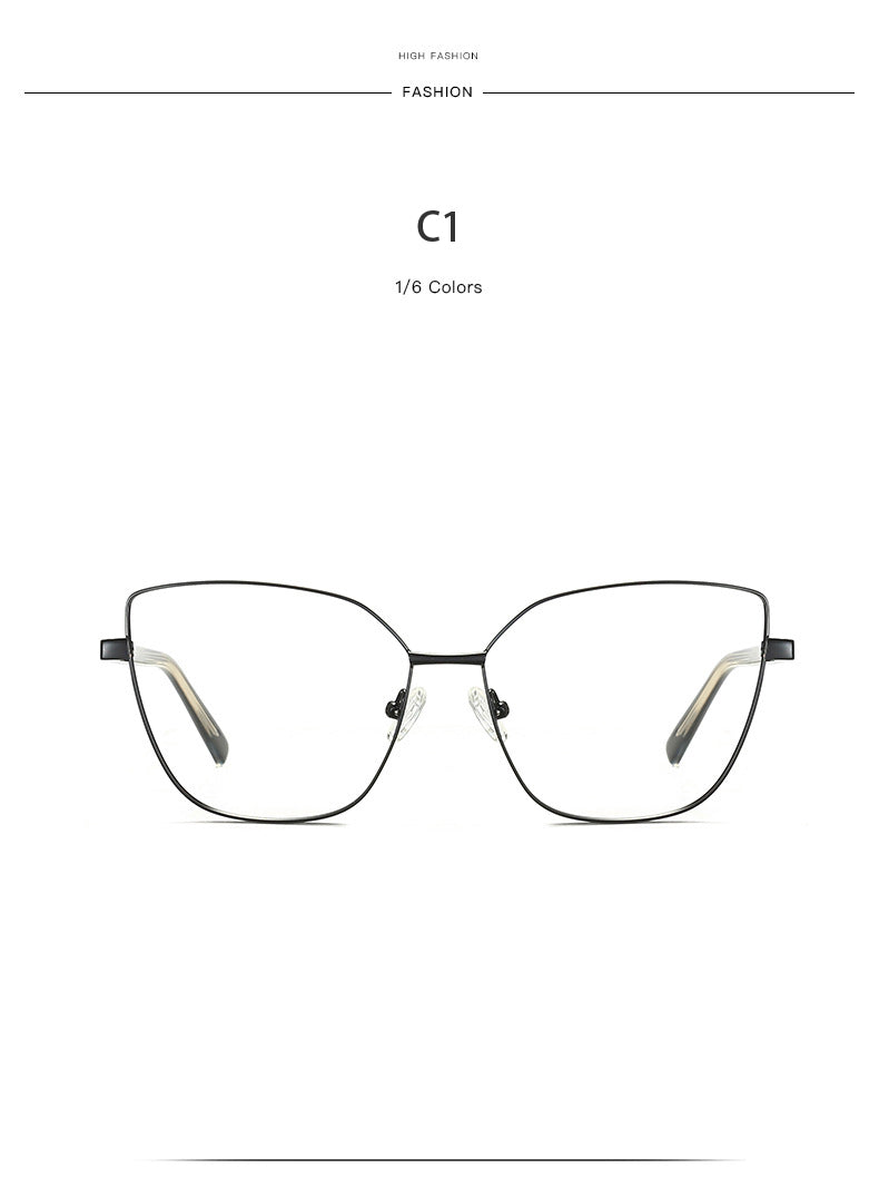 Hdcrafter Women's Full Rim Cat Eye Titanium Frame Eyeglasses 3002 Full Rim Hdcrafter Eyeglasses