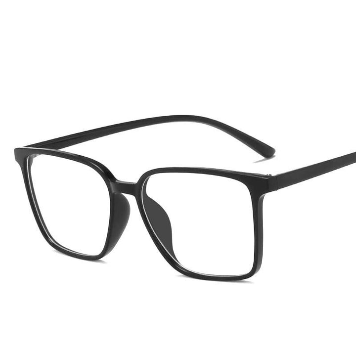 CCspace Unisex Full Rim Square Tr 90 Eyeglasses 53343 Full Rim CCspace Black China