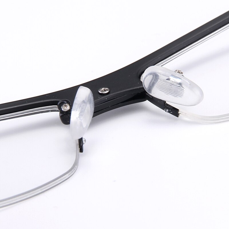Bclear Men's Semi Rim Rectangle Tr 90 Sport Eyeglasses My1077 Semi Rim Bclear