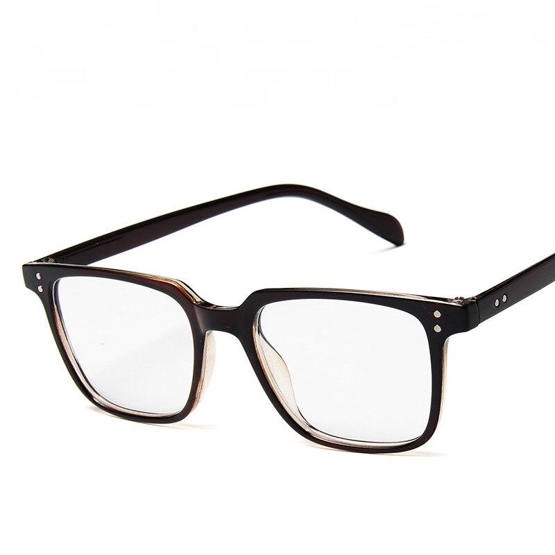 CCspace Unisex Full Rim Square Acetate Eyeglasses 55436 Full Rim CCspace NoodleTea China