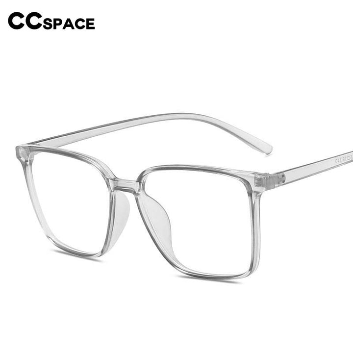 CCspace Unisex Full Rim Square Tr 90 Eyeglasses 53343 Full Rim CCspace