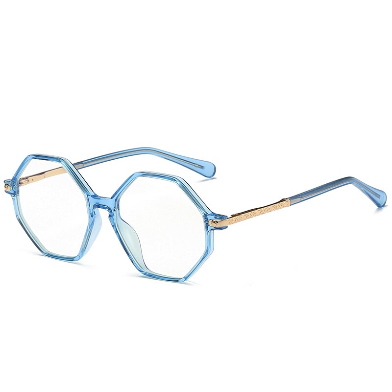 Zirosat Children's Unisex Full Rim Polygon Round Tr 90 Alloy Eyeglasses 20202 Full Rim Zirosat C5