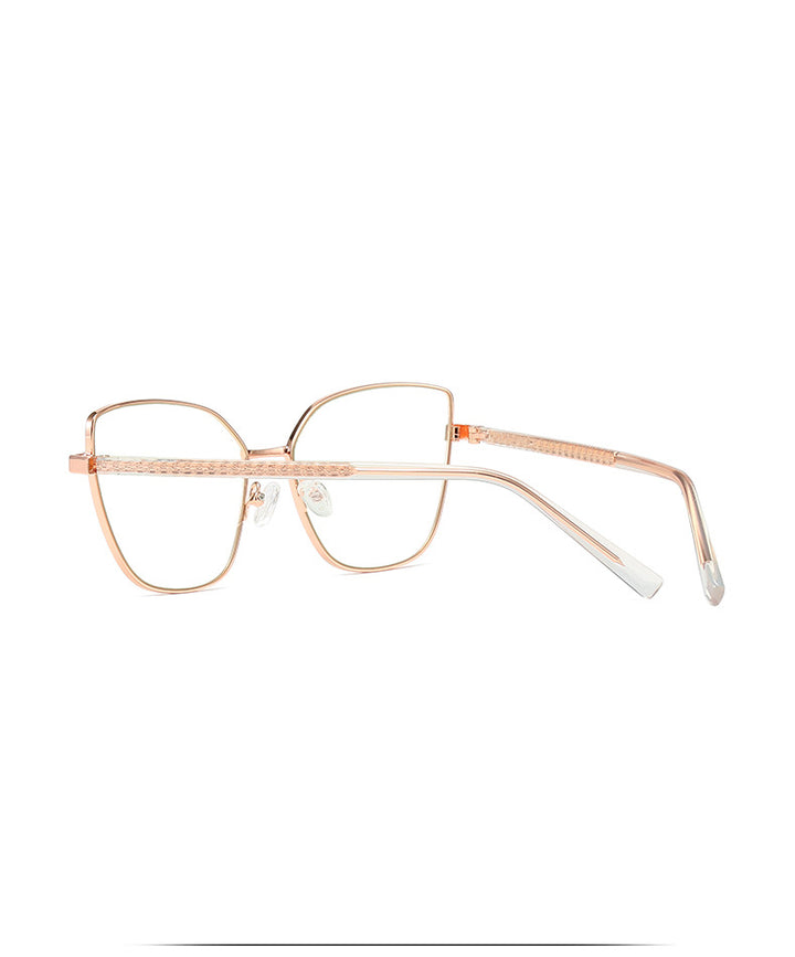 Hdcrafter Women's Full Rim Cat Eye Titanium Frame Eyeglasses 3002 Full Rim Hdcrafter Eyeglasses