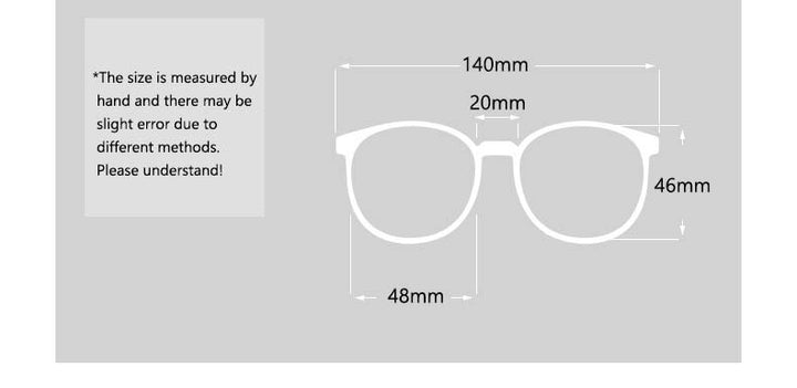 CCspace Unisex Full Rim Large Round Tr 90 Titanium Eyeglasses 53342 Full Rim CCspace