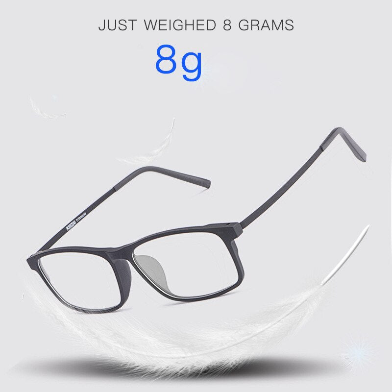 Cubojue Unisex Full Rim 155mm Oversized Tr 90 Titanium Myopic Reading Glasses Fy2009 Reading Glasses Cubojue