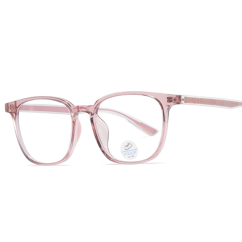 Reven Jate Unisex Full Rim Square Tr 90 Acetate Eyeglasses 81245 Full Rim Reven Jate brown