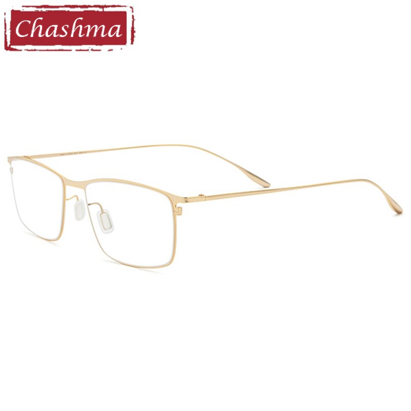 Chashma Ottica Unisex Full Rim Square Eyeglasses 18105 Full Rim Chashma Ottica