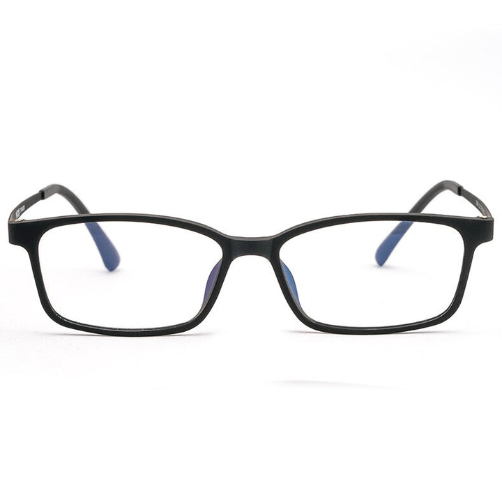 Yimaruili Unisex Full Rim Small Rectangle Square Tr 90 Titanium Eyeglasses 3085 Full Rim Yimaruili Eyeglasses