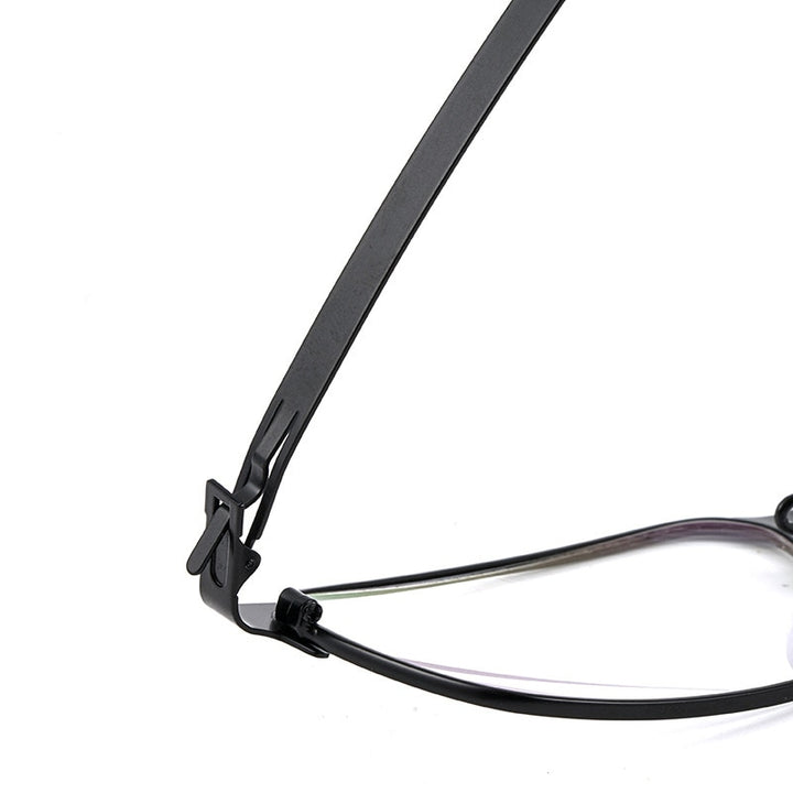 Bclear Men's Full Rim Square Titanium Frame Eyeglasses Bsf1981 Full Rim Bclear