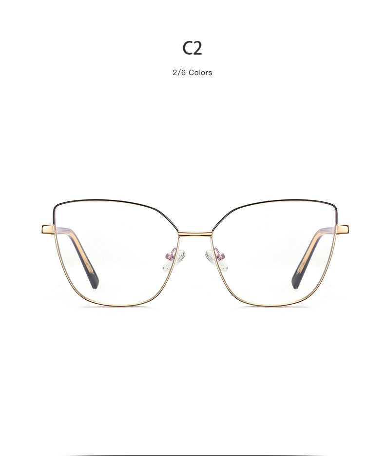 Hdcrafter Women's Full Rim Cat Eye Titanium Frame Eyeglasses 3002 Full Rim Hdcrafter Eyeglasses