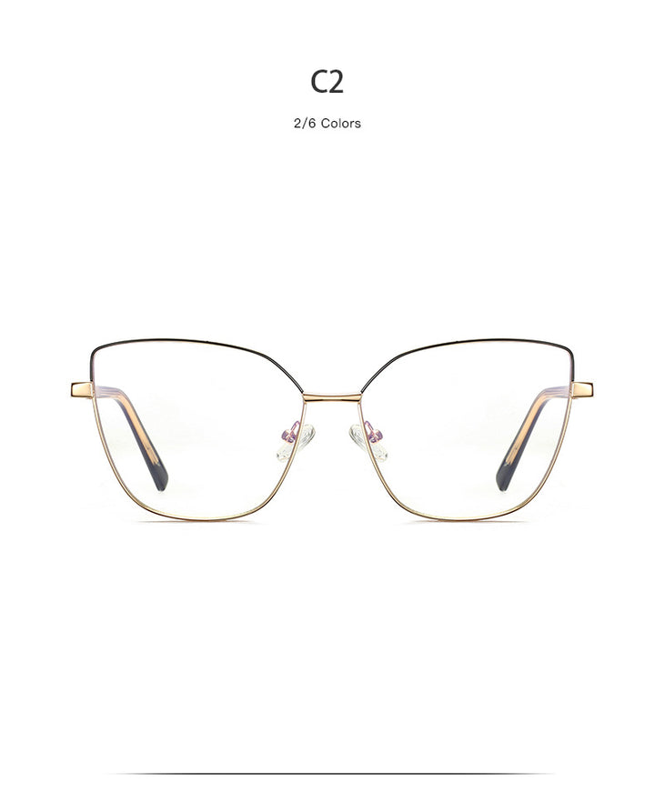 Hdcrafter Women's Full Rim Cat Eye Titanium Frame Eyeglasses 3002 Full Rim Hdcrafter Eyeglasses