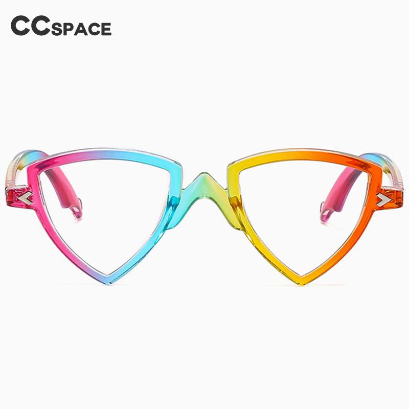 Women Cat Eye Glasses Men Triangle Optical Frames Ladies Fashion Eyewear  Prescription Transparent Spectacle Eyeglass Unisex 