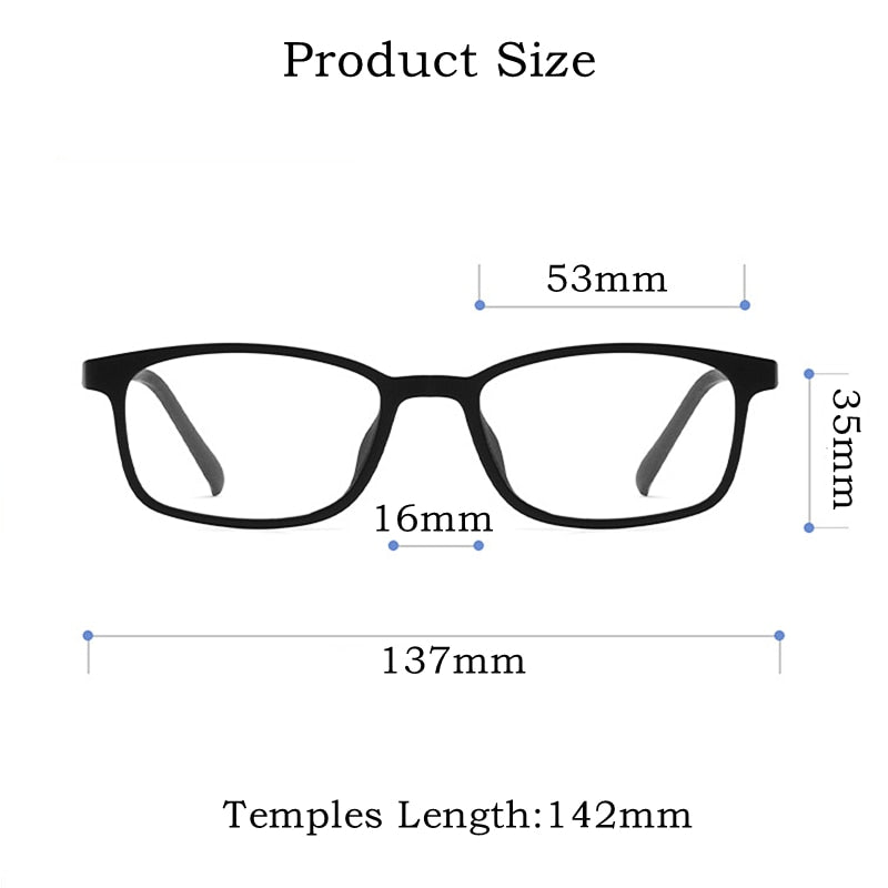 Yimaruili Unisex Full Rim Square Tr 90 Titanium Eyeglasses 9834XP Full Rim Yimaruili Eyeglasses