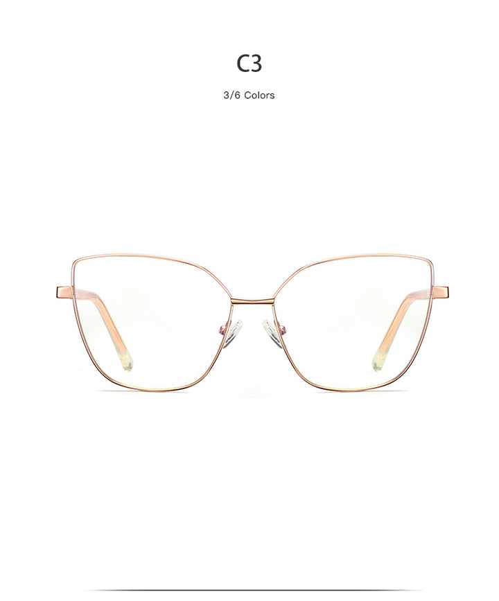 Hdcrafter Women's Full Rim Cat Eye Titanium Frame Eyeglasses 3002 Full Rim Hdcrafter Eyeglasses