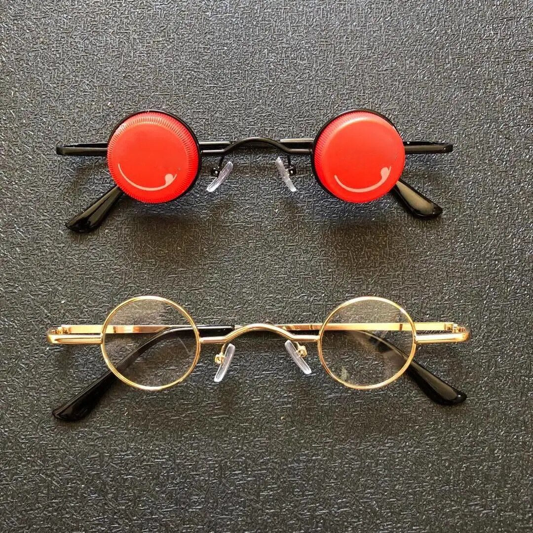 Cubojue Unisex Full Rim Small Round Alloy Reading Glasses Reading Glasses Cubojue