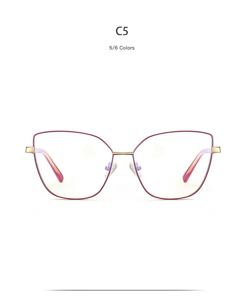 Hdcrafter Women's Full Rim Cat Eye Titanium Frame Eyeglasses 3002 Full Rim Hdcrafter Eyeglasses