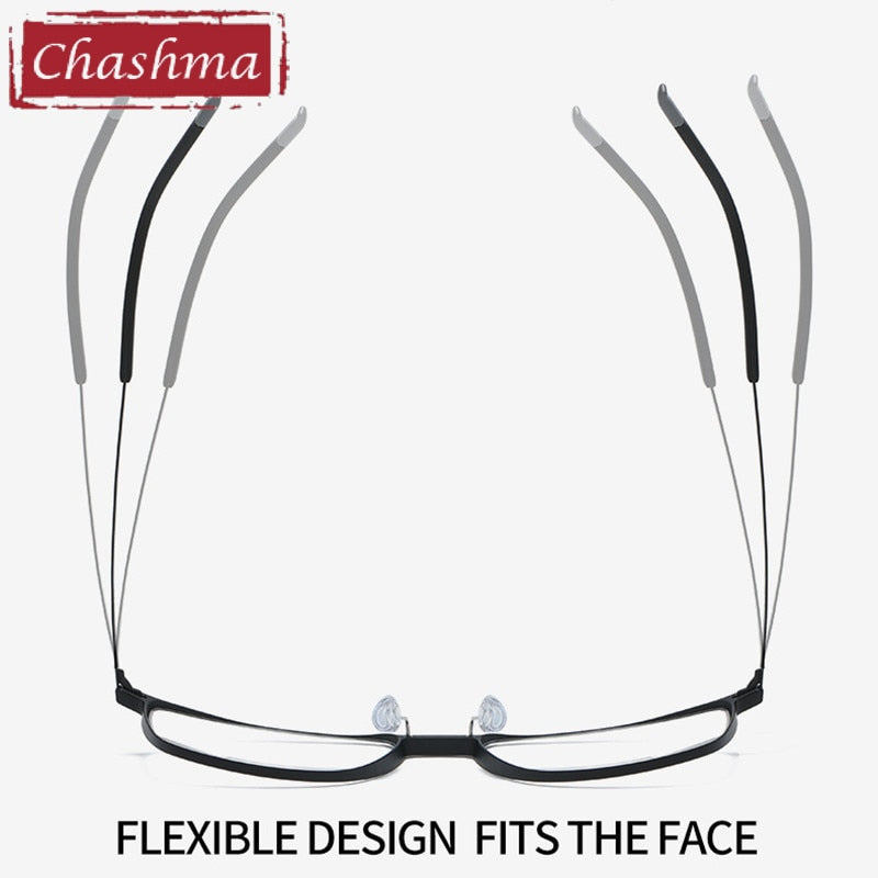 Chashma Ottica Unisex Full Rim Square Tr 90 Titanium Eyeglasses 2886 Full Rim Chashma Ottica