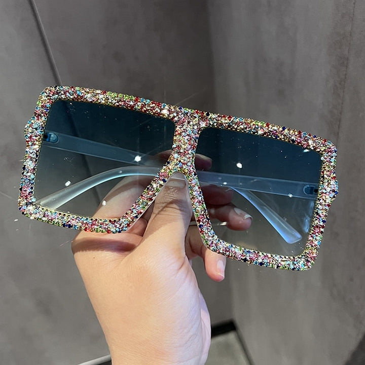 Monique Orenda Women's Full Rim Square Acetate Frame UV400 Sunglasses 85970 Sunglasses Monique Orenda