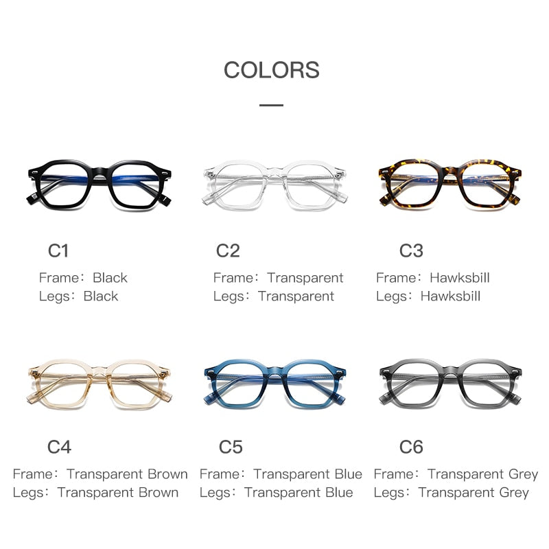 Gmei Unisex Full Rim Small Square Oval Tr 90 Titanium Eyeglasses 2095 Full Rim Gmei Optical