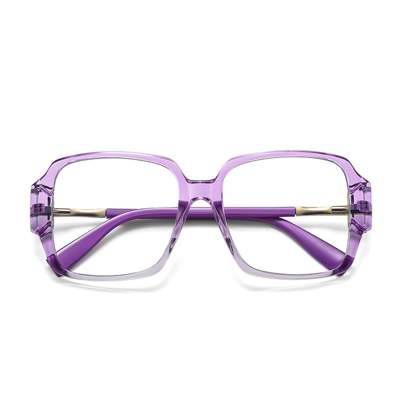 Hotony Women's Full Rim Square Acetate Eyeglasses 2099 Full Rim Hotony C6