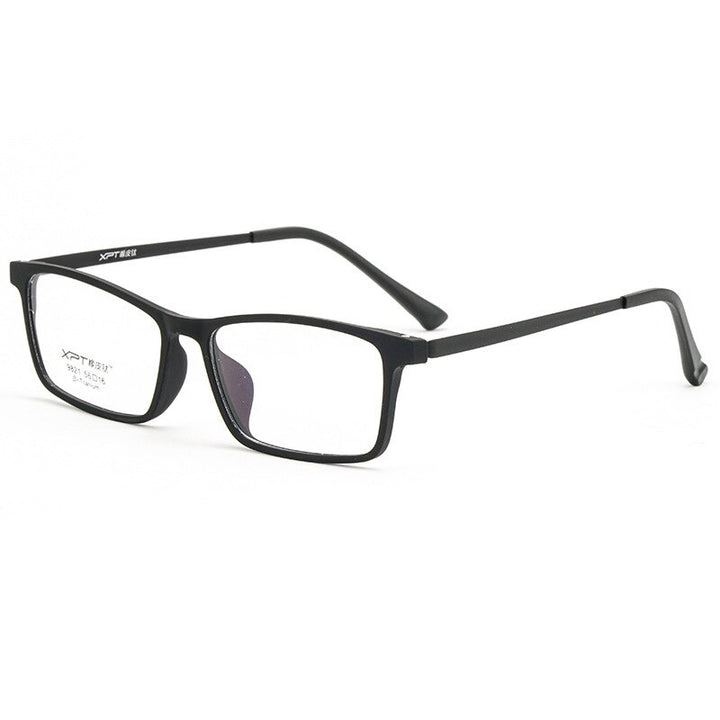 Zirosat Unisex Full Rim Square Tr 90 Titanium Eyeglasses  9821 Full Rim Zirosat black