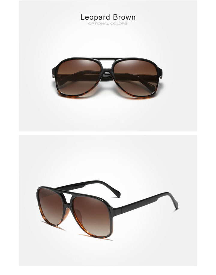 Oley Unisex Full Rim Round Acetate Titanium Frame Polarized Sunglasses Y7129 Sunglasses Oley