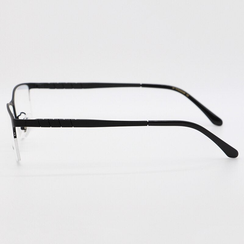 Bclear Unisex Semi Rim Square Titanium Frame Eyeglasses My71056a Semi Rim Bclear