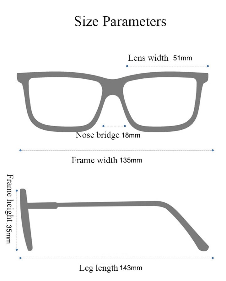 Bclear Unisex Full Rim Small Oval Titanium Frame Eyeglasses Lb5337 Full Rim Bclear