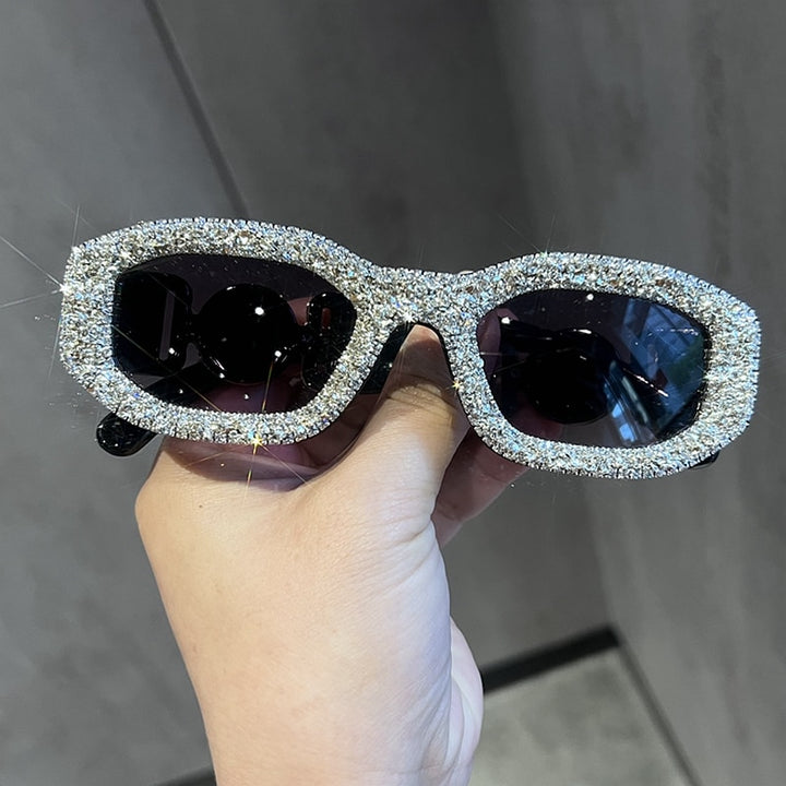 Monique Orenda Women's Full Rim Oval Rectangle Acetate Frame UV400 Sunglasses 8836 Sunglasses Monique Orenda
