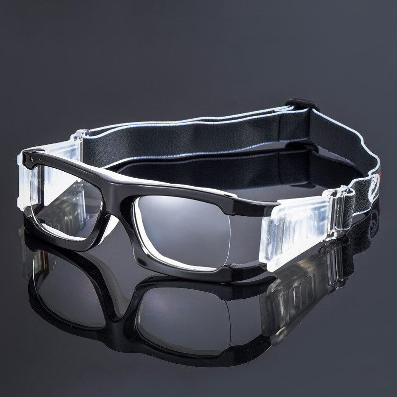 Reven Jate Unisex Full Rim Square Acetate Tr 90 Resin Sport Goggle Wrap Around Eyeglasses 881 Full Rim Reven Jate black