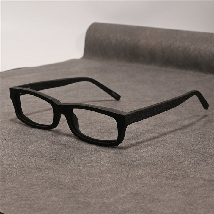 Cubojue Unisex Full Rim Rectangle Tr 90 Titanium Myopic Reading Glasses 521828m Reading Glasses Cubojue