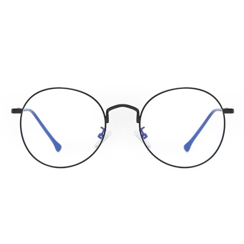 Reven Jate Unisex Full Rim Round Alloy Eyeglasses 1912 Full Rim Reven Jate