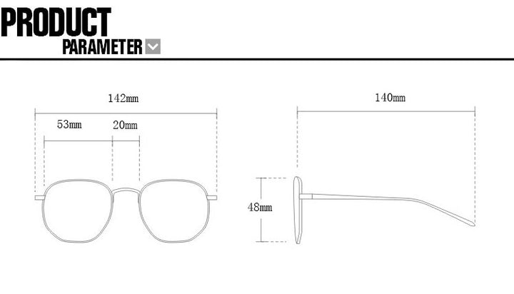 CCspace Unisex Full Rim Square Tr 90 Alloy Eyeglasses 55877 Full Rim CCspace