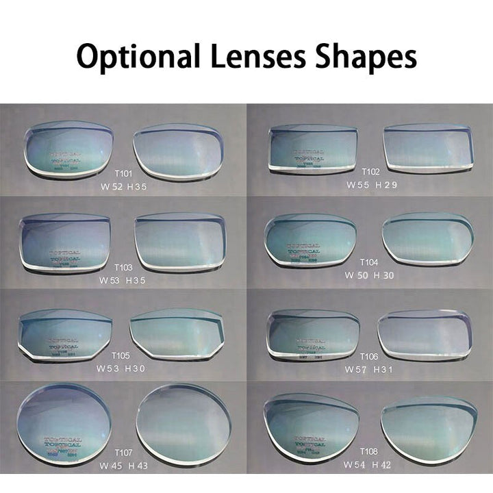 Handoer Unisex Rimless Customized Shaped Lenses Titanium Eyeglasses J0860 Rimless Handoer