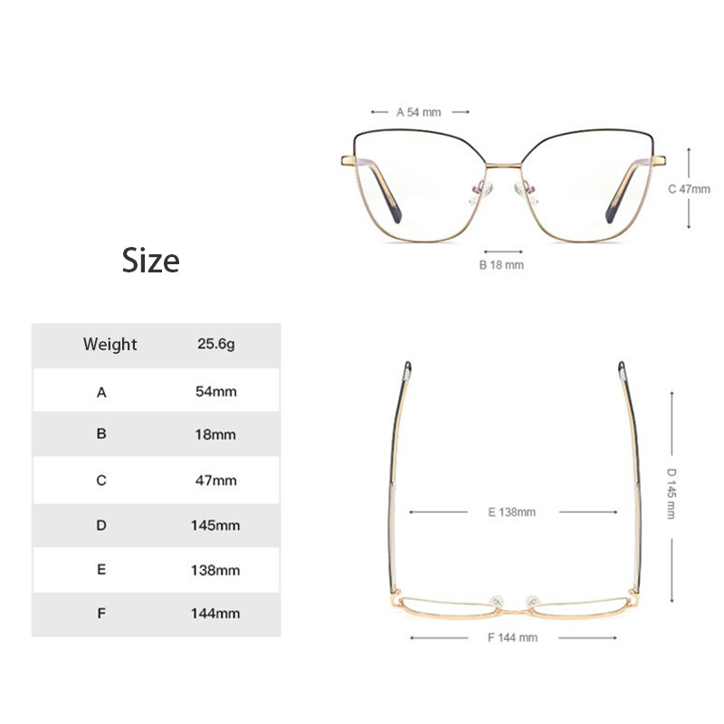 Hdcrafter Women's Full Rim Cat Eye Titanium Frame Eyeglasses 3002 Full Rim Hdcrafter Eyeglasses