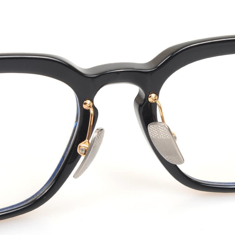 Muzz Unisex Full Rim Square Round Acetate Eyeglasses 702 Full Rim Muzz