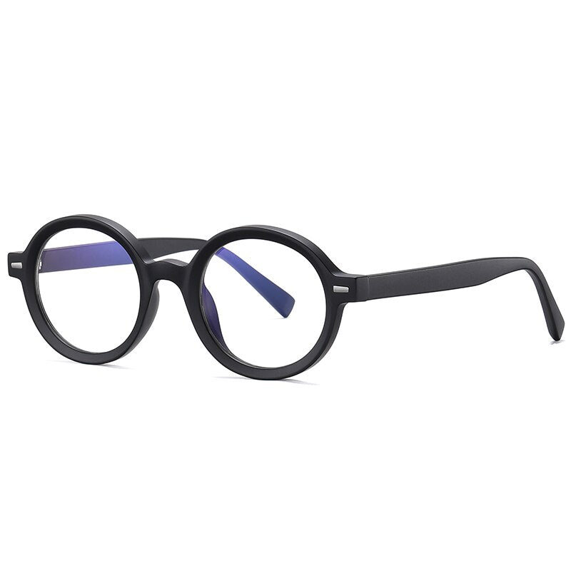 Reven Jate Unisex Full Rim Oval Tr 90 Eyeglasses 2092 Full Rim Reven Jate C4