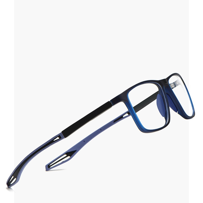 Reven Jate Unisex Full Rim Square Tr 90 Sport Eyeglasses 1019r Full Rim Reven Jate