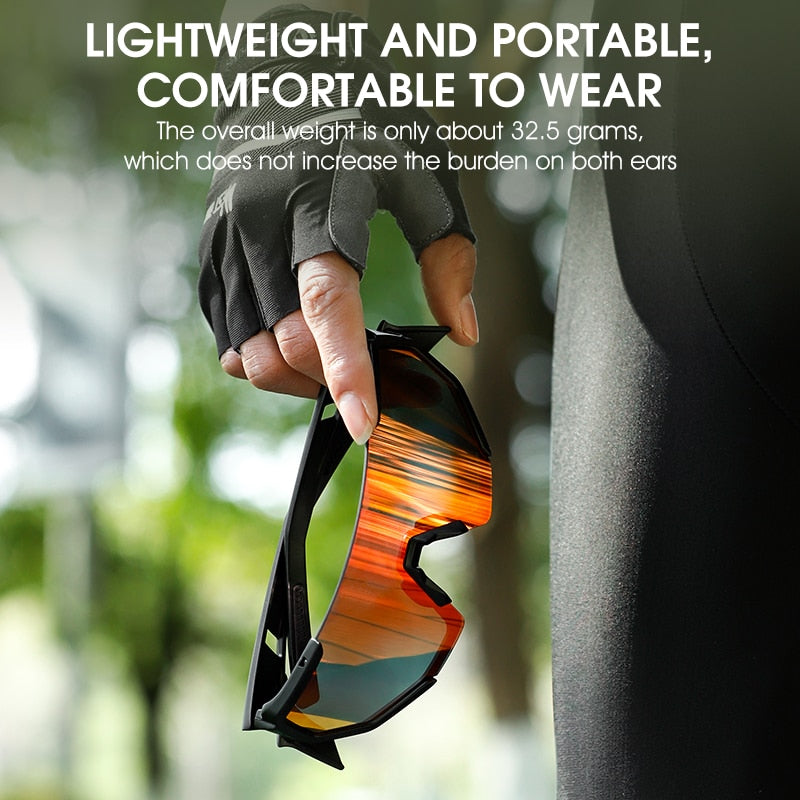 West Biking Unisex Semi Rim Tr 90 Polarized Sport Sunglasses YP0703138 Sunglasses West Biking