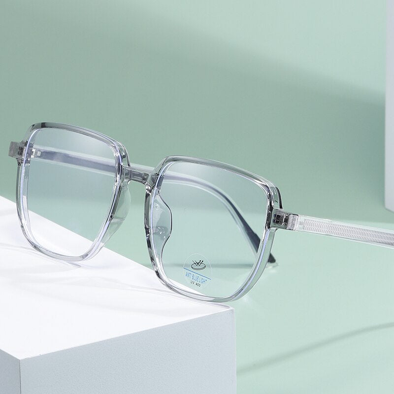 Reven Jate Unisex Full Rim Square Acetate Eyeglasses 81247 Full Rim Reven Jate