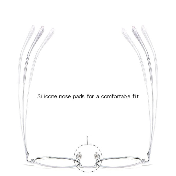 Yimaruili Unisex Full Rim Polygon Titanium Eyeglasses 9005 Full Rim Yimaruili Eyeglasses