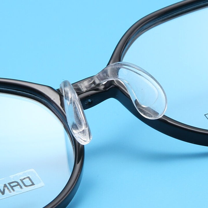Gmei Unisex Children's Full Rim Round Silicone TR90 Eyeglasses 8603 Full Rim Gmei Optical
