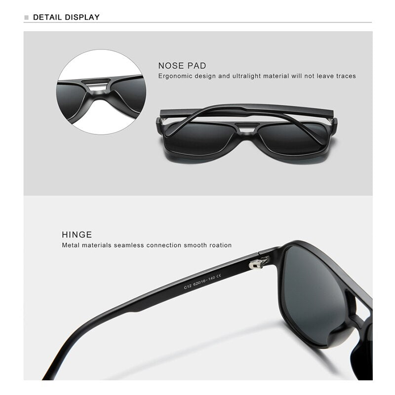 Oley Unisex Full Rim Round Acetate Titanium Frame Polarized Sunglasses Y7129 Sunglasses Oley