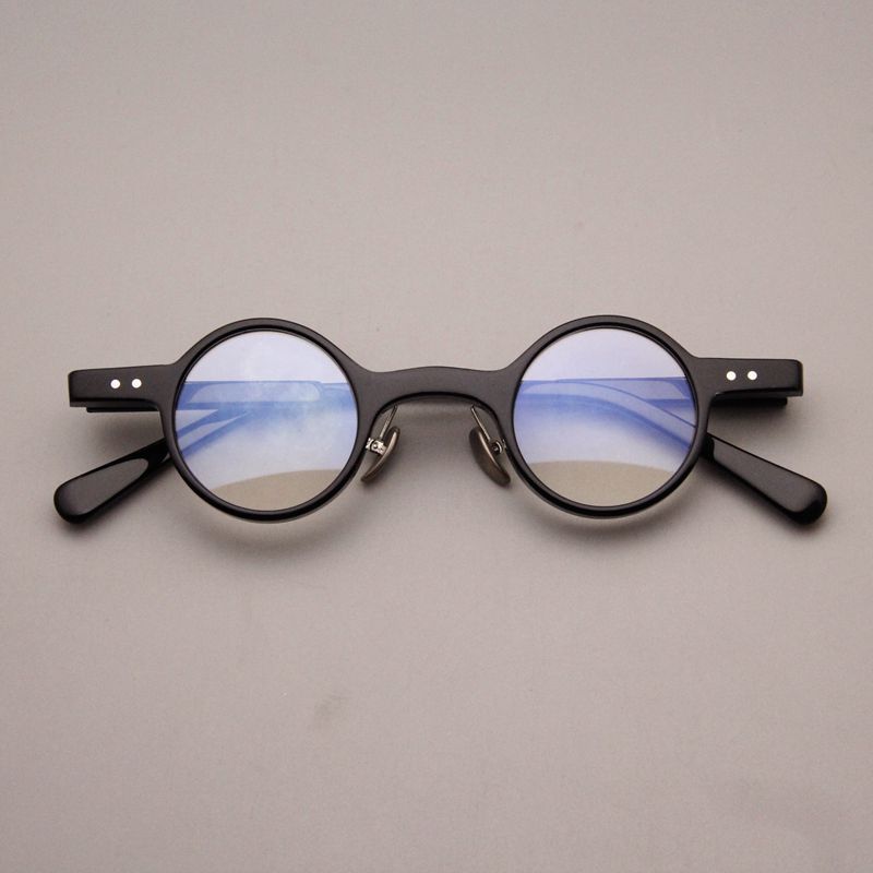 Cubojue Unisex Small Round Tr 90 Titanium Hyperopic Reading Glasses dr001 Reading Glasses Cubojue