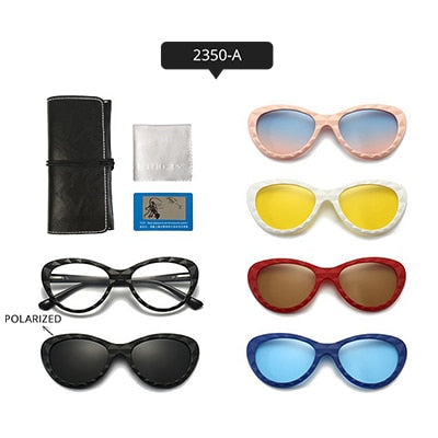 Ralferty Women's Full Rim Square Cat EyeTr 90 Acetate Eyeglasses With Clip On Sunglasses TR2345 With Clip Ons Ralferty 2350-A China As picture